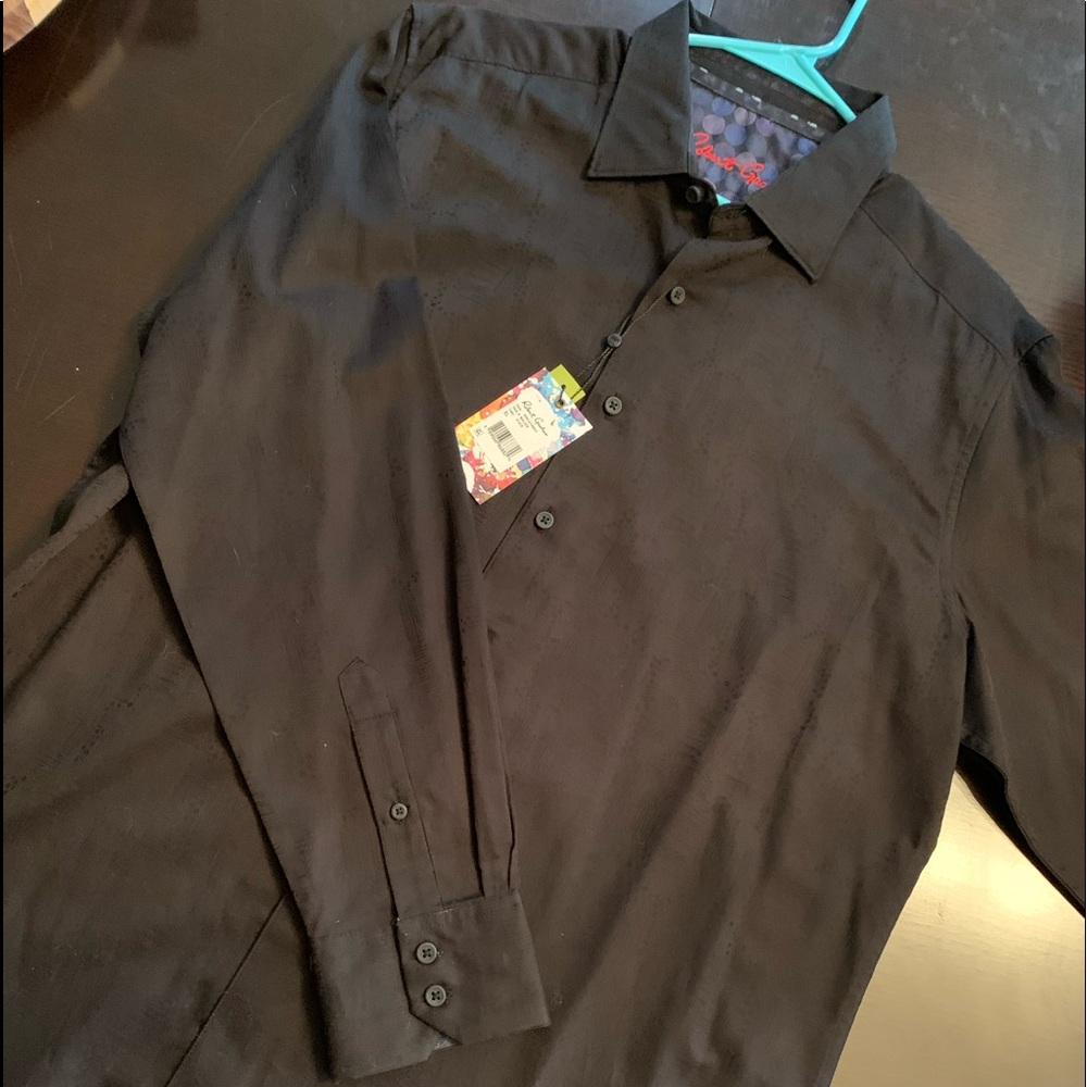 Black Robert Graham Button Down
